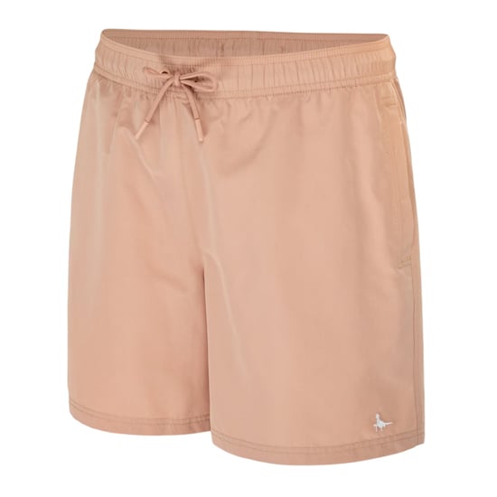 Jack Wills Mens Embroidered Logo Mid Length Swim Shorts (Pink) - Image 3