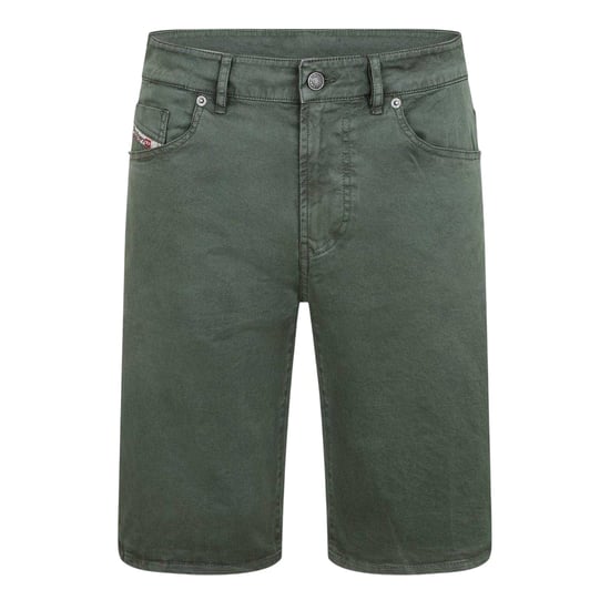 Diesel Mens Fleece Shorts (Green) - Image 1