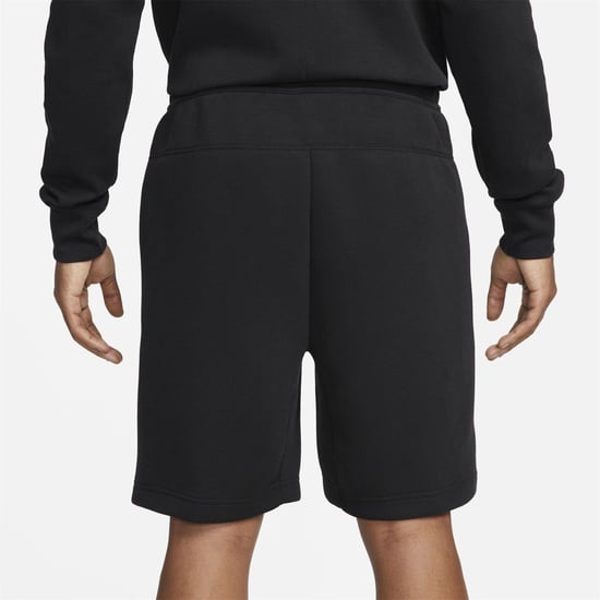 Nike Heren Tech Fleece Korte Broek (Zwart) - Image 3