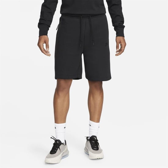 Nike Heren Tech Fleece Korte Broek (Zwart) - Image 4
