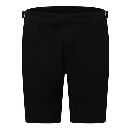 Duck and Cover Everett effen chino-short voor heren (Zwart) - Image 2