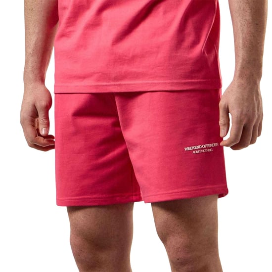 Weekend Offender Heren Mytros Loose Fit Korte Broek (Roze) - Image 5