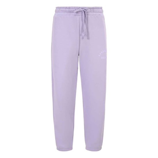 Blank Essentials Joggingbroek voor heren met gebogen logo (Violet) - Image 1