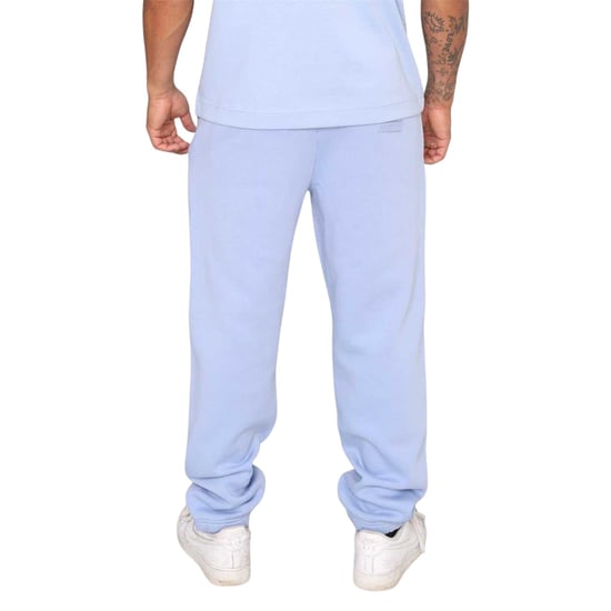 Blank Essentials Joggingbroek voor heren met gebogen logo (Blauw) - Image 4