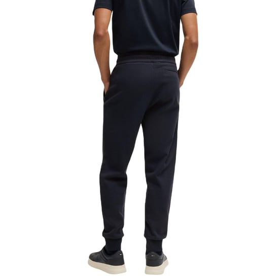 Boss Heren H Lamont Slim-fit joggingbroek (Donkerblauw) - Image 2