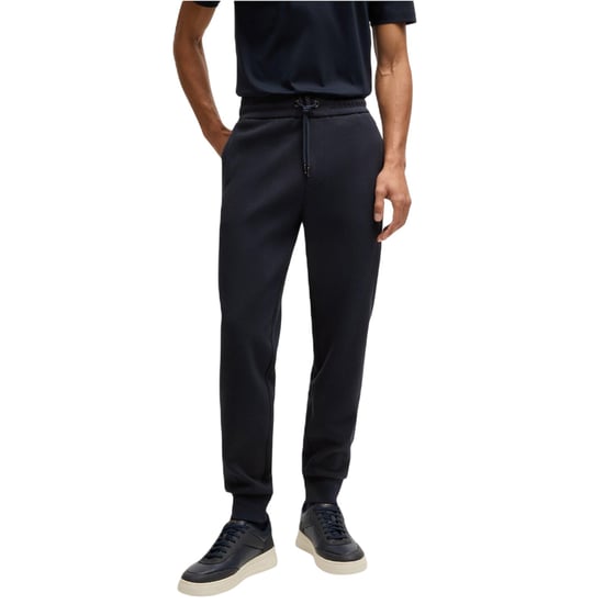 Boss Heren H Lamont Slim-fit joggingbroek (Donkerblauw) - Image 4