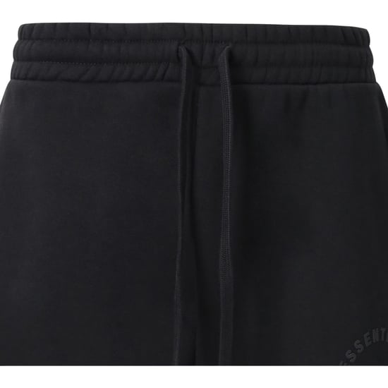 Blank Essentials Joggingbroek voor heren met gebogen logo (Zwart) - Image 4