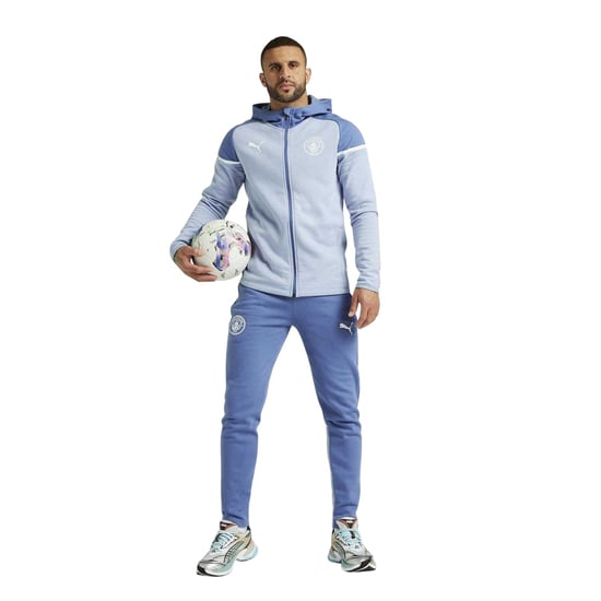 Puma Casual herenbroeken van Manchester City FC (trainingspak) (Diep duiken) - Image 1