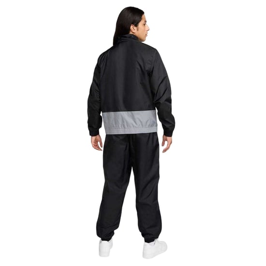 Nike Geweven trainingspak met kleurblok voor heren (Zwart/Grijs/Wit) - Image 2