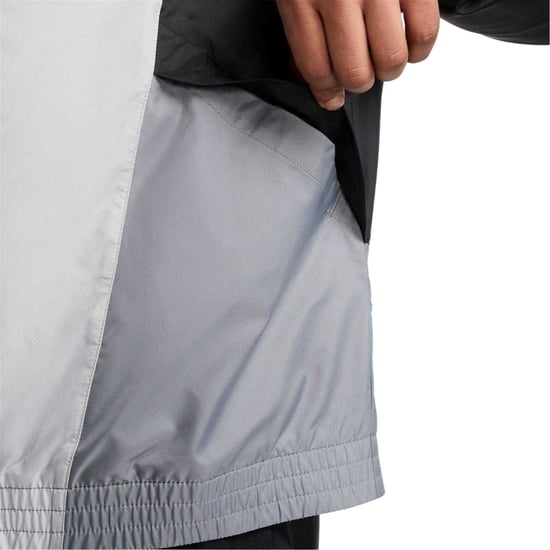 Nike Geweven trainingspak met kleurblok voor heren (Zwart/Grijs/Wit) - Image 4
