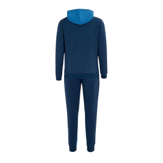 Lonsdale Tweekleurig trainingspak van katoenmix voor heren (Marine, Royaal Blauw) - Image 2