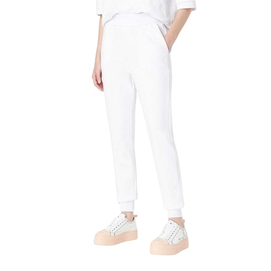 Armani Exchange Dames Katoenmengsel Broek (Wit) - Image 3