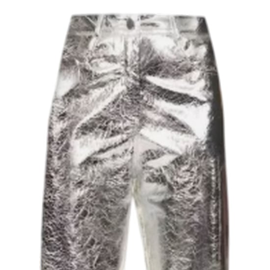 AmyLynn Dames/Dames Metallic Broek (Zilver) - Image 2