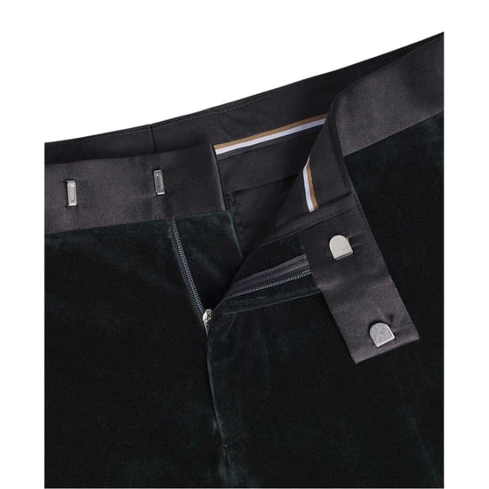 Boss Mens Tuxedo Trousers (Green) - Image 2
