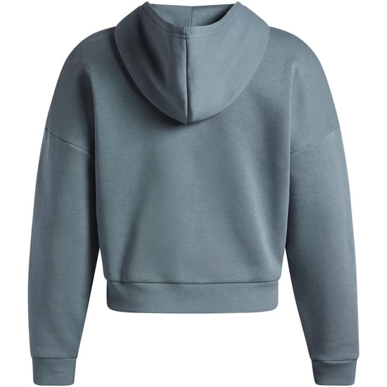 Under Armour Rival-sweatshirt met capuchon en ruime pasvorm voor dames (Blauw) - Image 2