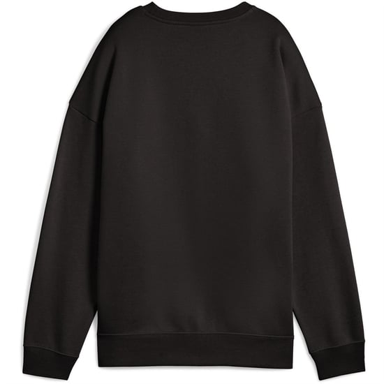 Puma Dames/dames Oversized Sweatshirt (Zwart) - Image 2