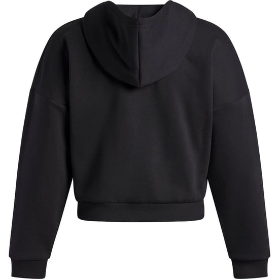 Under Armour Rival-sweatshirt met capuchon en ruime pasvorm voor dames (Zwart) - Image 5
