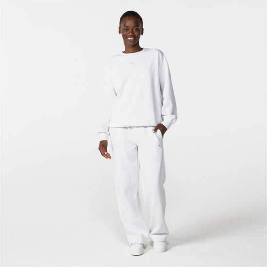 Puma Dames/dames Oversized Sweatshirt (Ijsgrijs) - Image 4