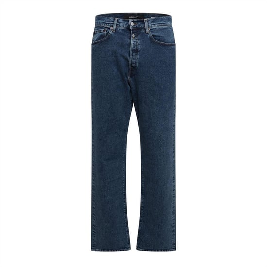 Replay Heren 9zero1 denim straight jeans (Blauw) - Image 1