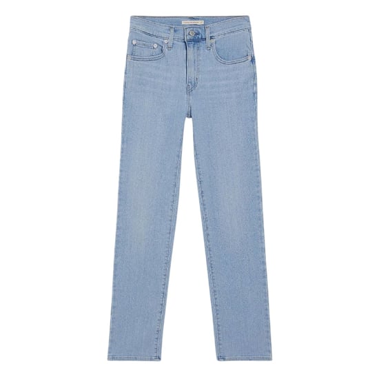 Levis Mens High Rise Straight Leg Jeans (Soho Azure Mood) - Image 2
