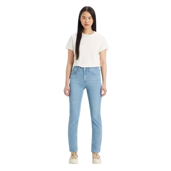 Levis Damesjeans 724 Rio Fate met hoge taille en recht model (Denim) - Image 1