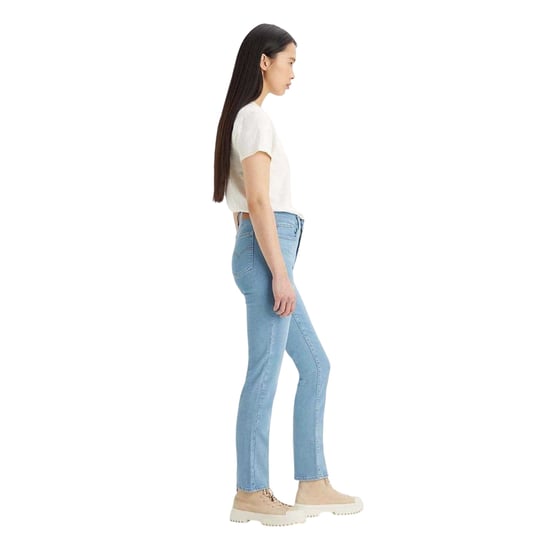 Levis Damesjeans 724 Rio Fate met hoge taille en recht model (Denim) - Image 3