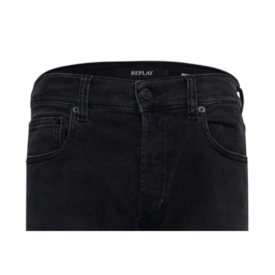 Replay Maijke rechte jeans voor dames (Zwart) - Image 4
