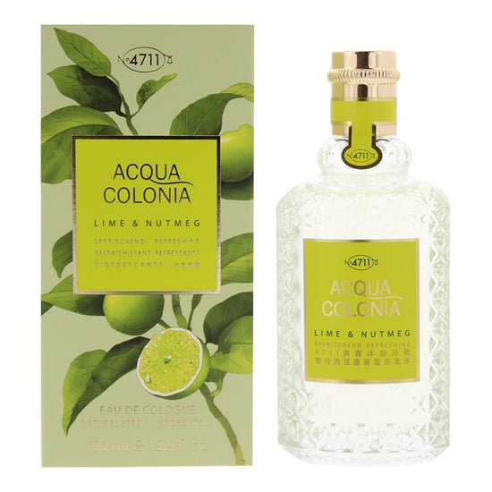 4711 Acqua Colonia Lime & Nutmeg Eau de Cologne 100ml Spray Unisex - Image 1