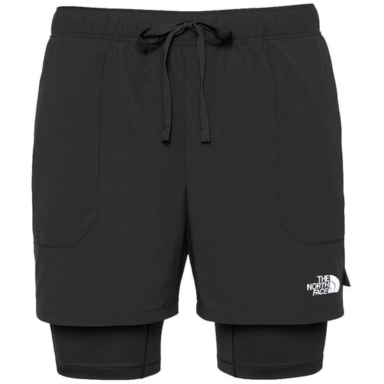 The North Face 4" Sunriser Mens Black 2in1 Shorts - Image 1