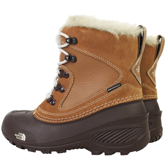 The North Face Shellista Extreme Kids Brown Boots - Image 3