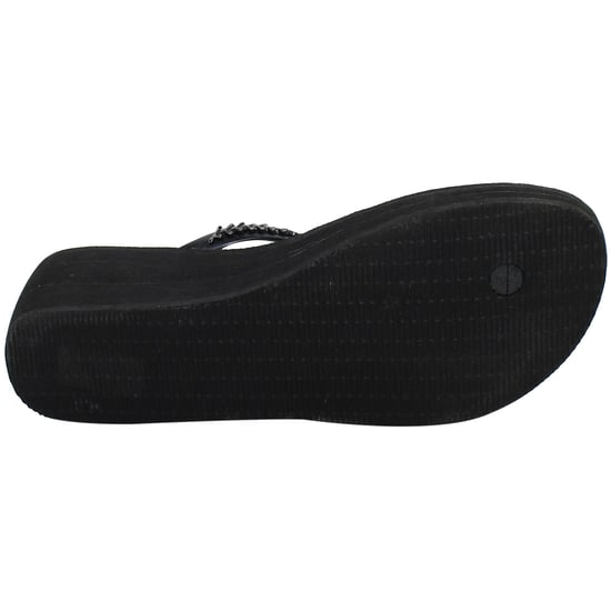 Havaianas High Metal Grega Womens Black Wedges Flip-Flops - Image 5