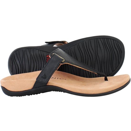 Vionic Rest Wanda Womens Black Flip-Flops - Image 4