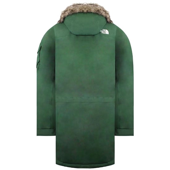 The North Face McMurdo Mens Green Parka Jacket - Image 2