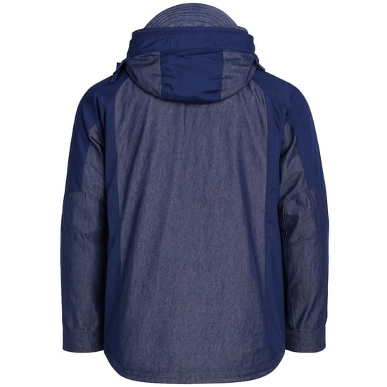 The North Face Multi Pocket Mens Denim Blue Jacket - Image 2