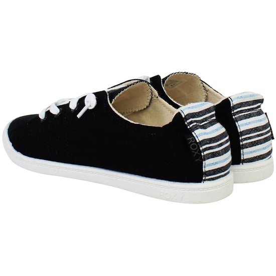 Roxy Rory Womens Black Plimsolls - Image 3
