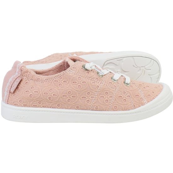 Roxy Bayshore Plus Womens Pink Plimsolls - Image 3