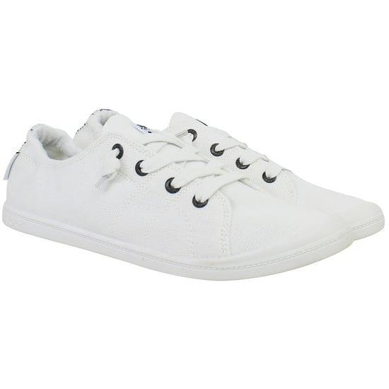 Roxy Rory Womens White Plimsolls - Image 2
