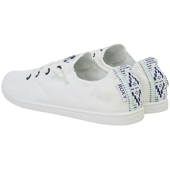 Roxy Rory Womens White Plimsolls - Image 3