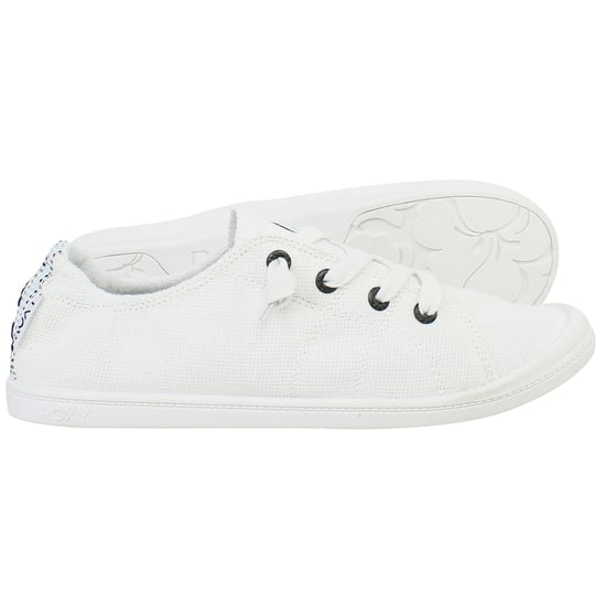 Roxy Rory Womens White Plimsolls - Image 4
