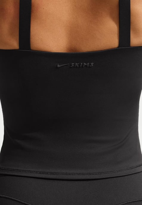 Nike SKIMS Matte Square Neck Tank Top in Black - Image 1