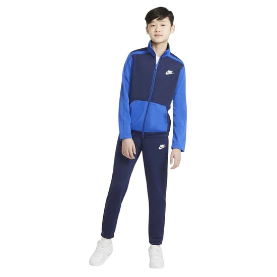 Nike Kinderen Swoosh Polyester Trainingspak (Middernacht Marine) - Image 1