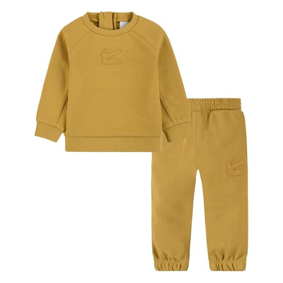 Nike Bebis Crew Neck Långärmad Set (Golden Wheat) - Image 1
