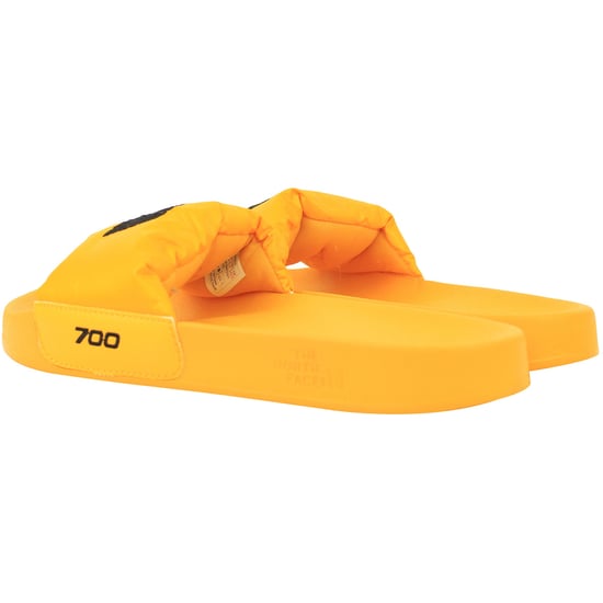 The North Face Nuptse Mens Yellow Sliders - Image 3