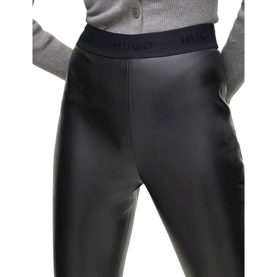 Hugo Honati 3-broek met rechte pijpen voor dames (Zwart) - Image 3