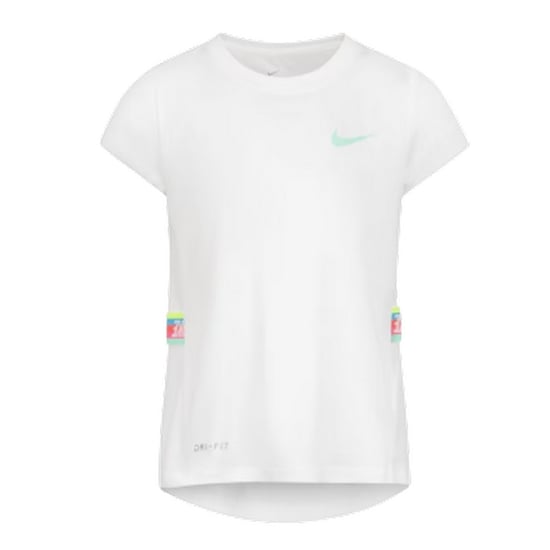 Nike Set med T-shirt och shorts med logotyp för barn (Grön glöd) - Image 2