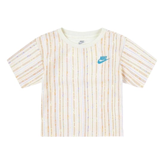 Nike Set med randig T-shirt och shorts för flickor från Camper (Hortensia) - Image 2