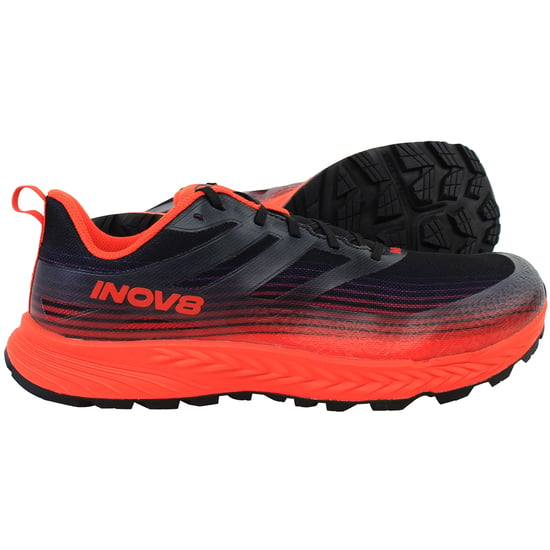 Inov-8 Trailfly Speed Mens Black/Fiery Red Running Shoes (Wide Fit) - Image 4