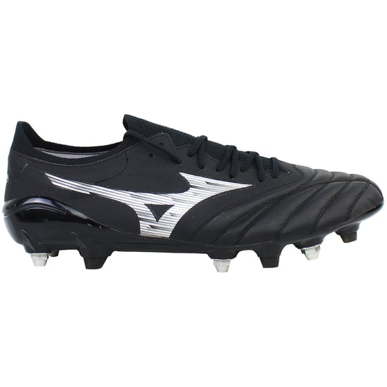 Mizuno Morelia Neo IV Beta Elite Mix Mens Black Football Boots - Image 1