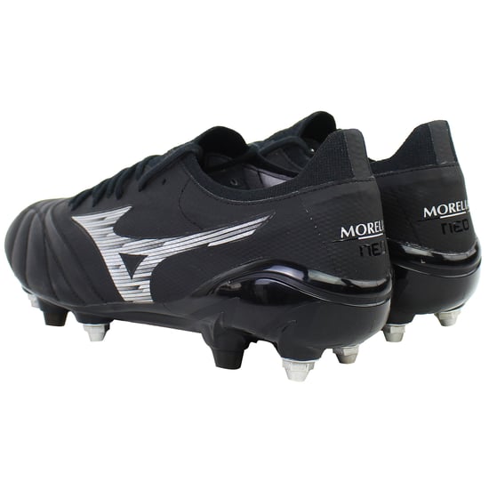 Mizuno Morelia Neo IV Beta Elite Mix Mens Black Football Boots - Image 3