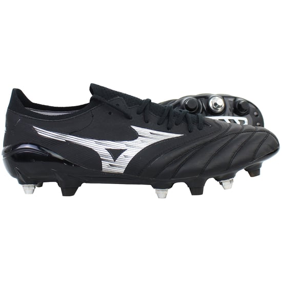 Mizuno Morelia Neo IV Beta Elite Mix Mens Black Football Boots - Image 4